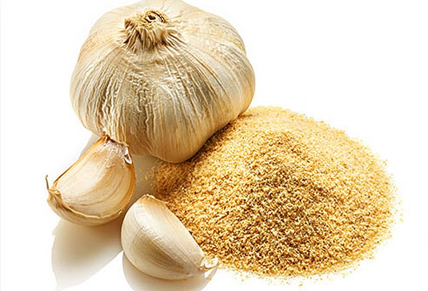 garlic and its powder