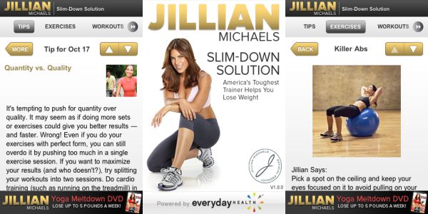 Jillian Michaels Slim-Down Solution