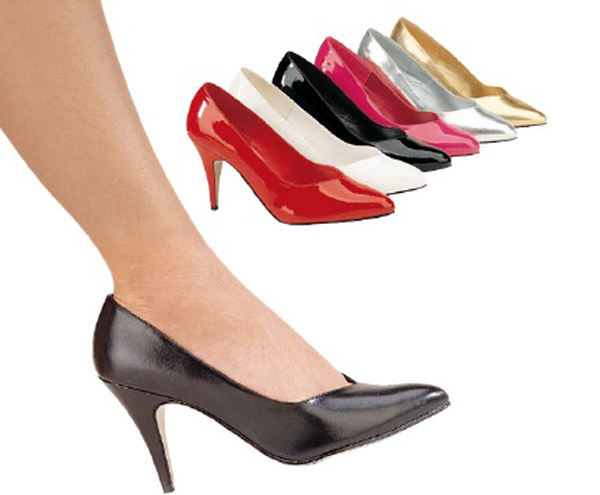 The high heels
