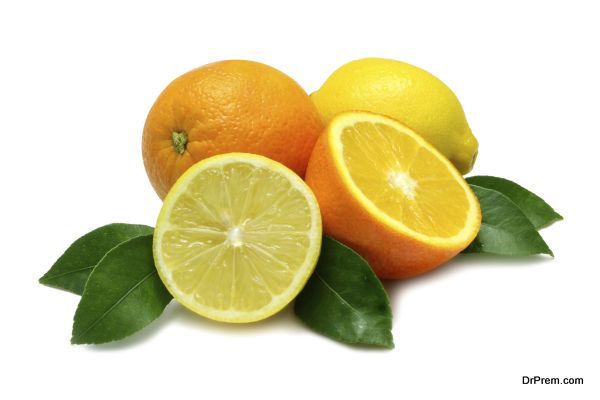 lemons and oranges