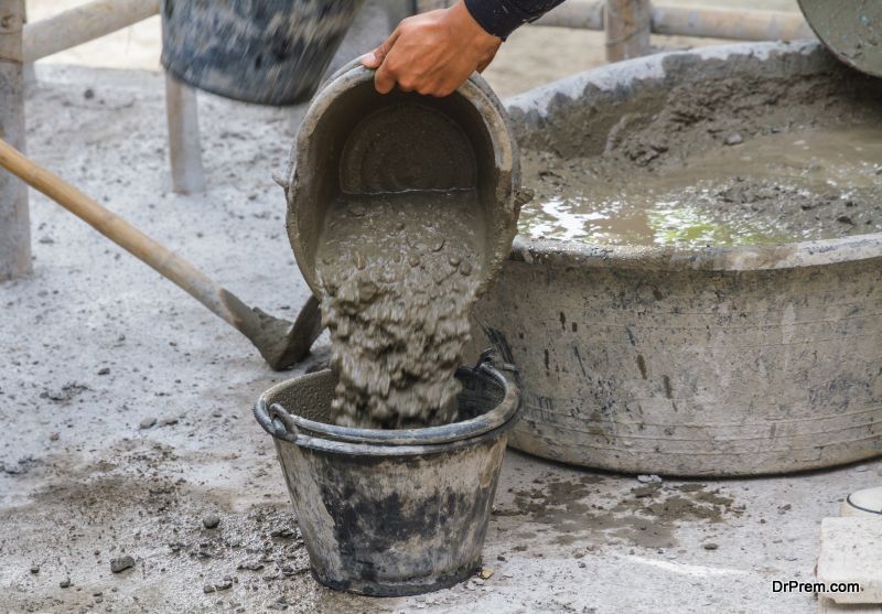 What is best, using a readymade mix or mixing concrete yourself? - DIY