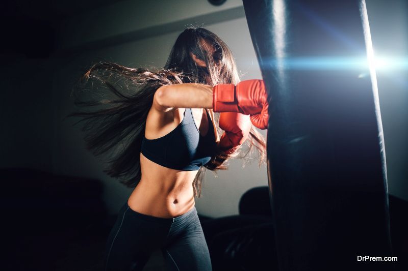 Boxing Helps To Combat Stress