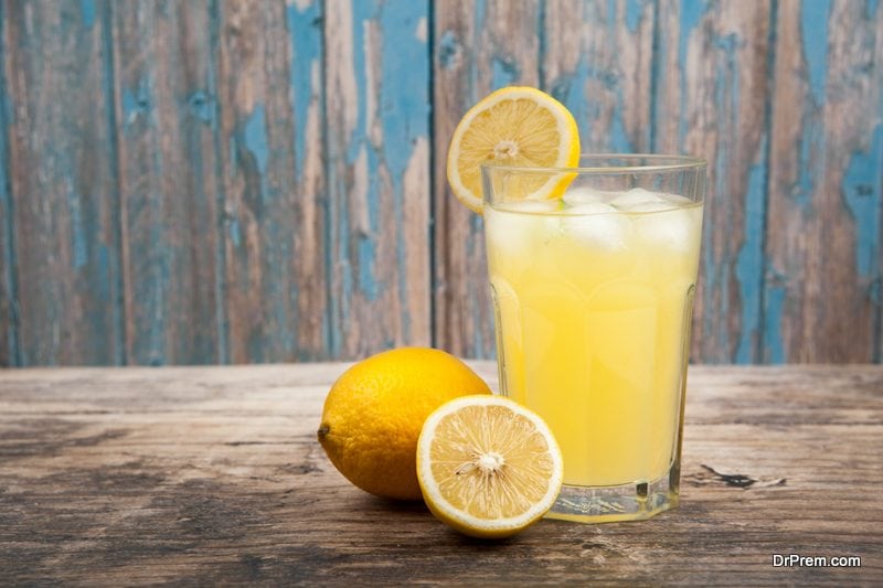 squeeze juice from ½ lemon