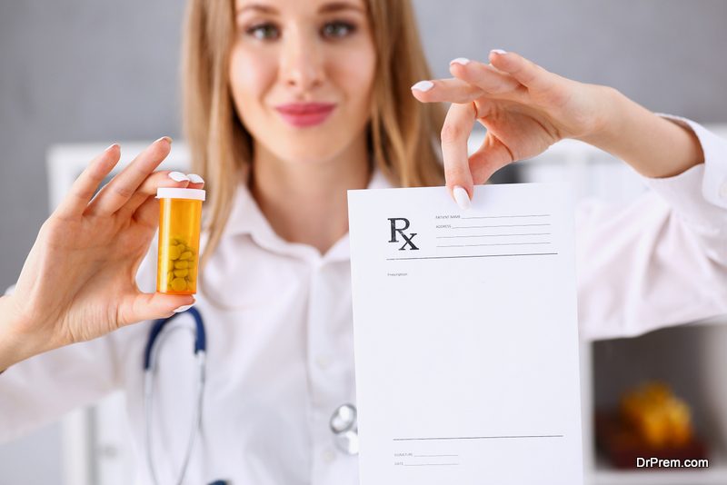 prescriptions of antidepressants