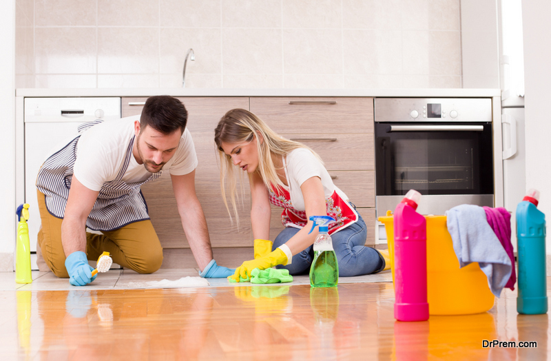 Keep a clean kitchen