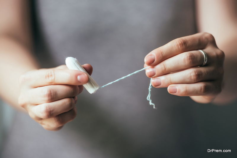 Tampons are basically a wad of cotton